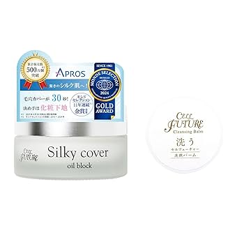 シルキーカバーオイルブロック＆ファンデーション　アプロス　セルフューチャー Amazon | アプロス 公式店舗 セルフューチャー シルキーカバー